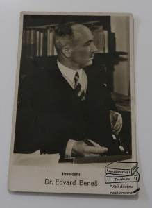 President Dr. Edvard Beneš - pamětní razítko 1935 volba presidenta (3323)